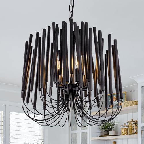 Modern Farmhouse Chandelier for Dining Room 18"