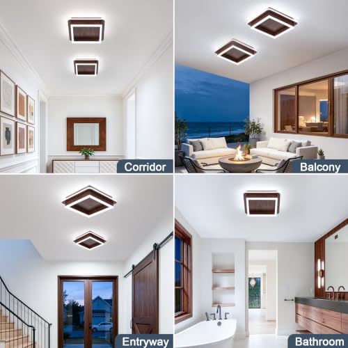 Square Modern LED Light Fixture
