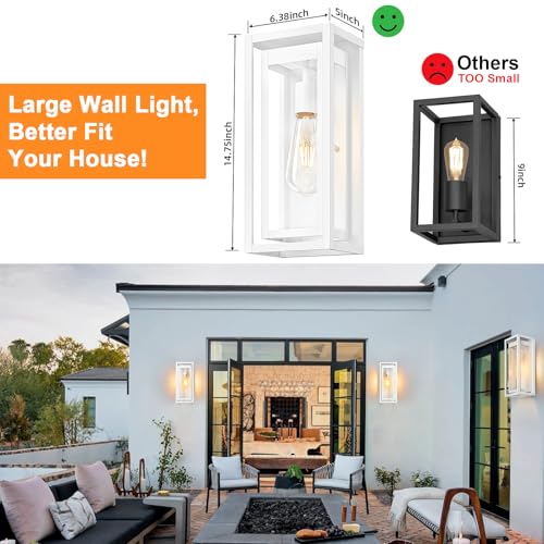 15" Outdoor Wall Lights