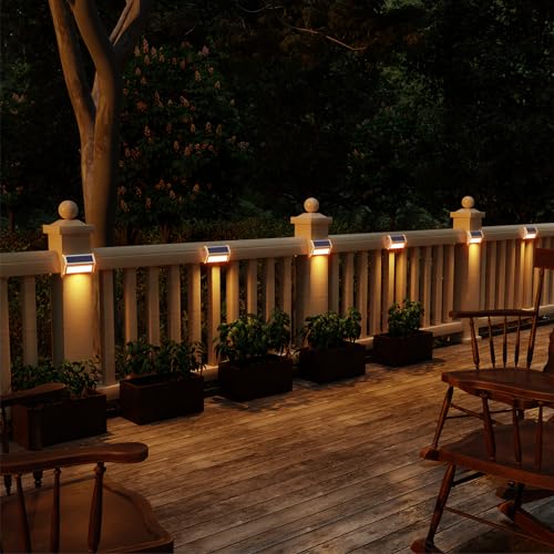 Solar Deck Lights (6 Count)