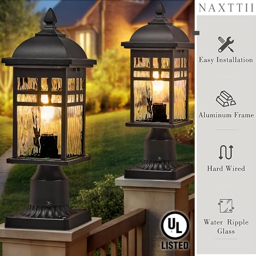 Outdoor Post Lights Black 22 Inch Outdoor Pole Light Fixtures
