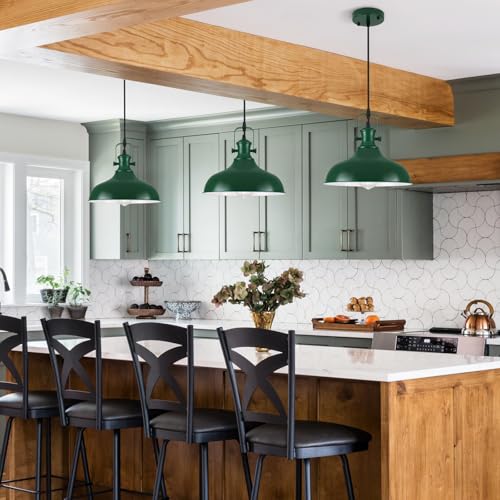 Green Pendant Light (3 Count)
