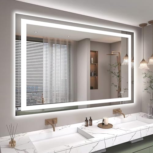 48"X36" LED Bathroom Mirror with Lights