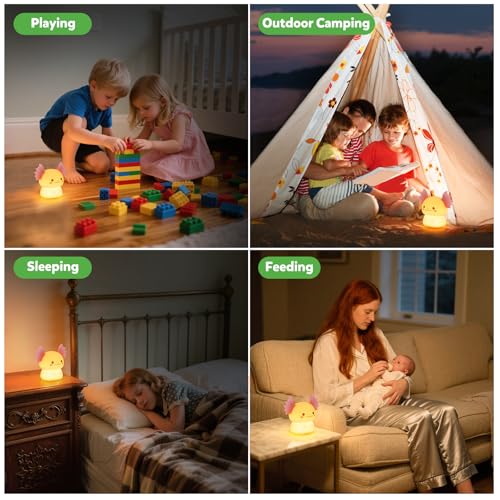 Axolotl Night Light for Kids