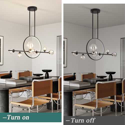 Modern 7 Light Dining Room Chandelier