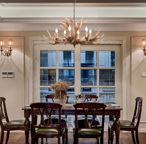 Vintage Antler Chandelier 6