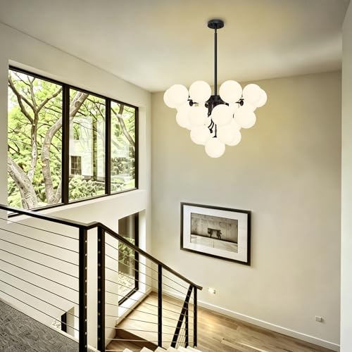 Modern Chandelier for Dining Room 23 Light Sputnik Entryway Pendant Light