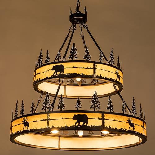 Black Rustic Chandelier