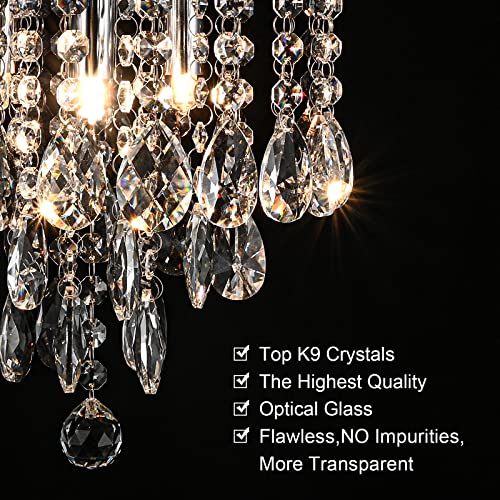 3 Light Modern Small Chandelier G9 Base