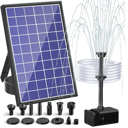 8W Solar Water Pump Built