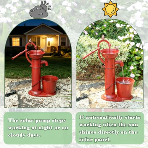 Multifunctional Solar Water Fountain