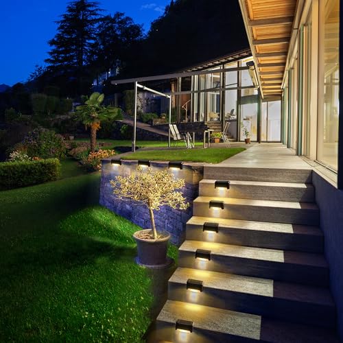 Solar Deck Lights 12 Pack (12 Count)