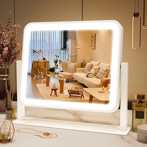 Vanity Mirror with Lights 16"×13" Makeup Mirror with Lights