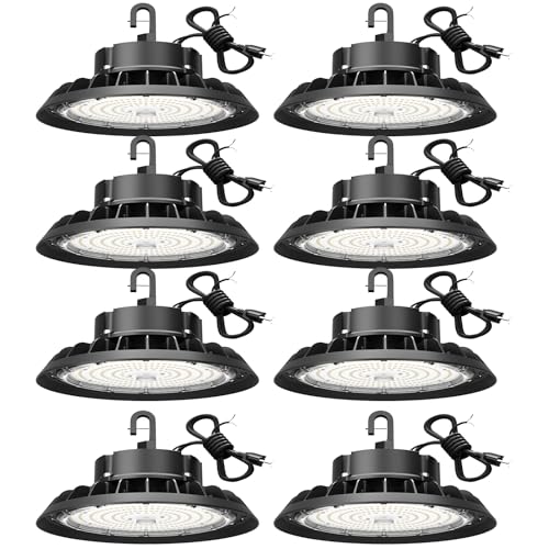 UFO LED High Bay Light 100W 8Pack (8 Count)