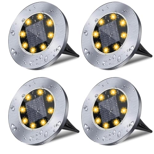 Solar Ground Lights (4 Count)