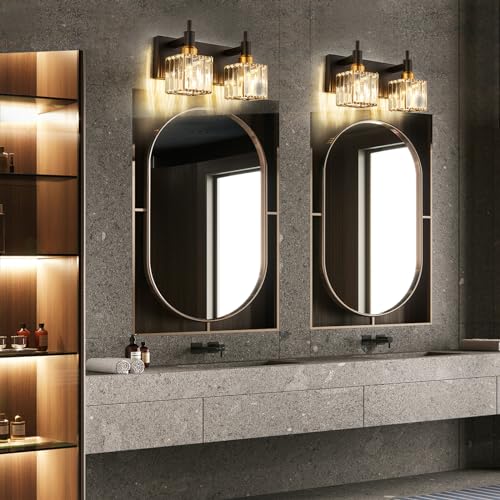 Modern Crystal Bathroom Vanity Light 2
