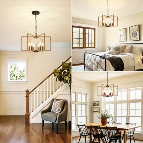 6 Light Rustic Chandelier