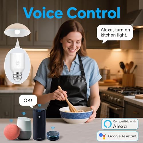 Smart Wi Fi Light Bulb Socket Adapter