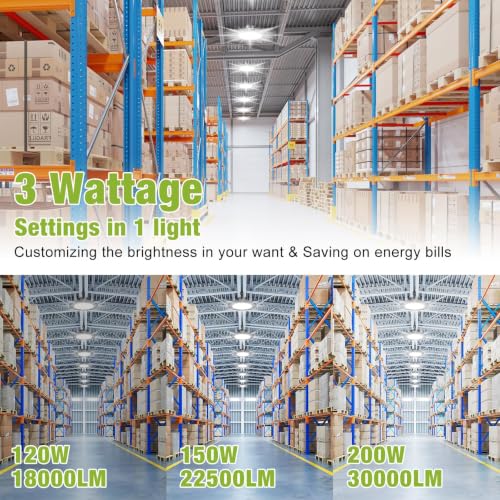 High Bay LED Lights 200W (18 Count)