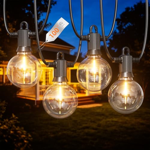 Outdoor String Lights Waterproof (100FT)