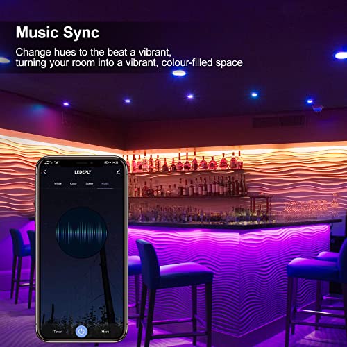 GU10 Smart Spot Light Bulb Compatible with Alexa