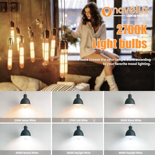 8.9IN LED Light Bulbs E26 Base (4 Count)