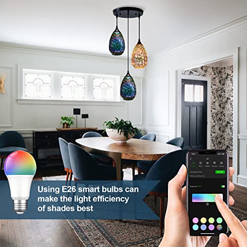 Modern 3D Pendant Lights Kitchen Island 3 Pack