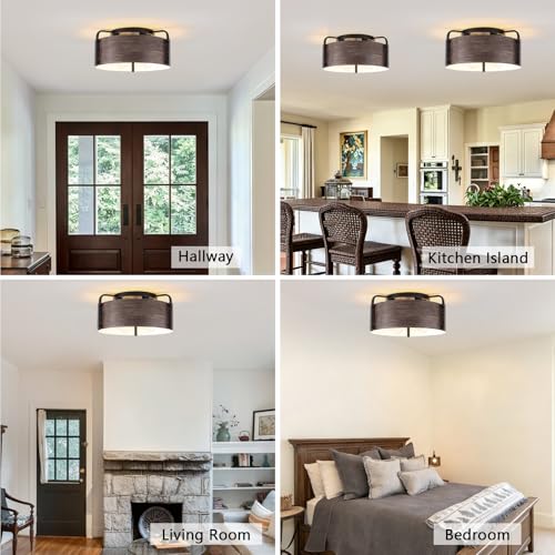 Farmhouse Flush Mount Ceiling Light
