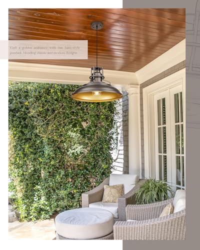 18" Outdoor Pendant Lights for Porch