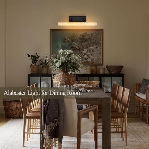 Alabaster Picture Lights for Wall