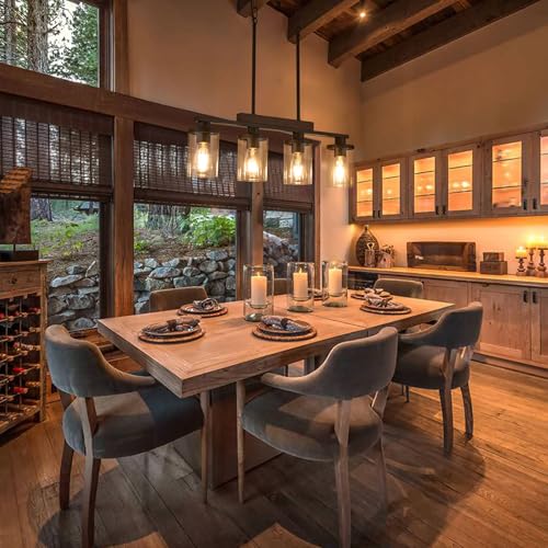 Wood Kitchen Island Lighting