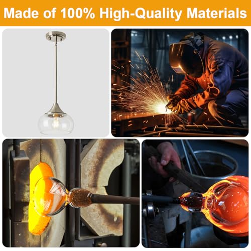 Modern Pendant Lights for Kitchen Island (2 Count)
