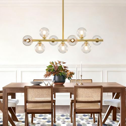 Mid Century Modern Sputnik Chandeliers