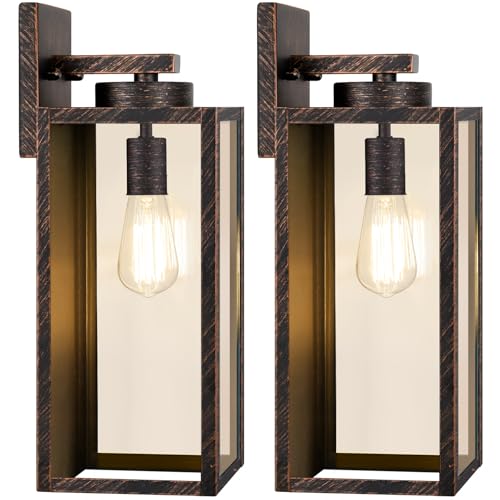 15’’ Large Outdoor Wall Lights (2 Count)