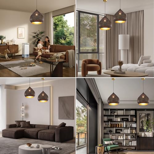 2 Pack Moroccan Pendant Light Fixture 1