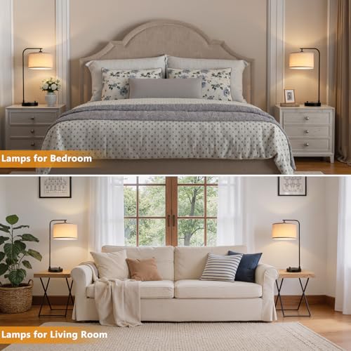 Bedside Lamps Set of 2 (2 Count)