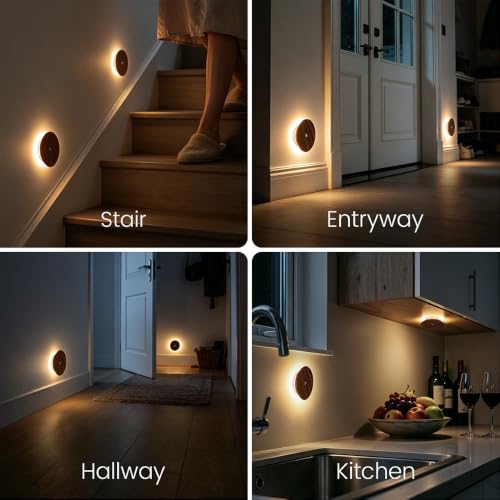 Motion Sensor Night Light 2 Packs (2 Count)