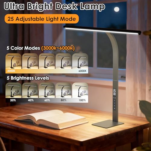LED Desk Lamp for Office Home