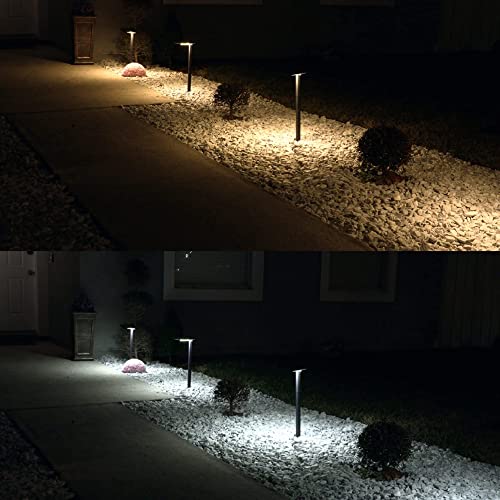 Contemporary Black Square Solar Garden Light (2 Count)