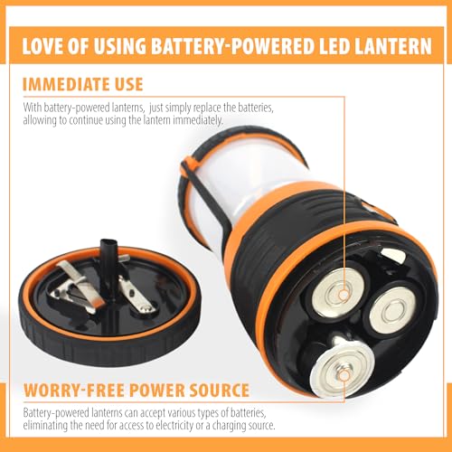LED Camping Lantern (2 Count)