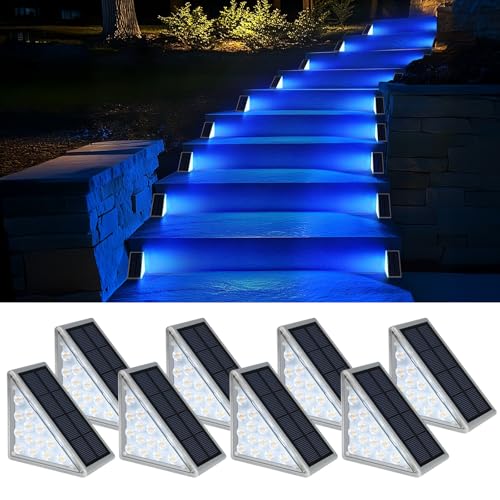 8 Pack Solar Stair Lights (8 Count)