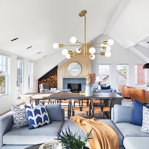 Modern Chandelier Ceiling Light Fixture Sputnik Chandelier 10