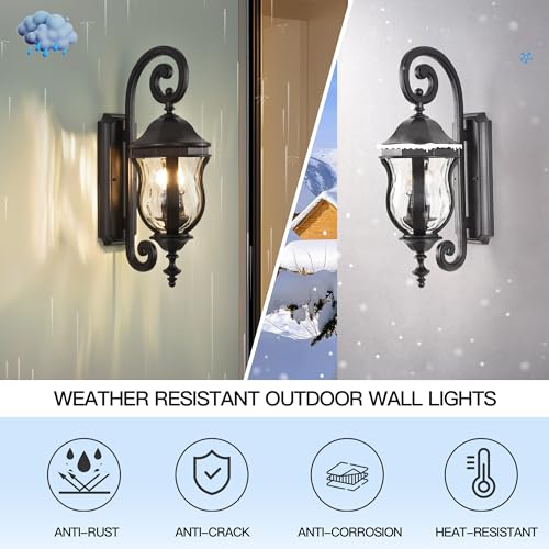 Black Outdoor Wall Sconces