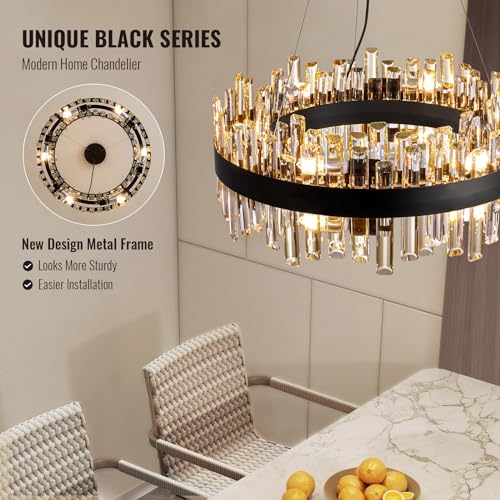 23.6'' Modern Crystal Chandelier