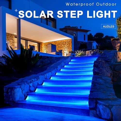 8 Pack Solar Stair Lights (8 Count)