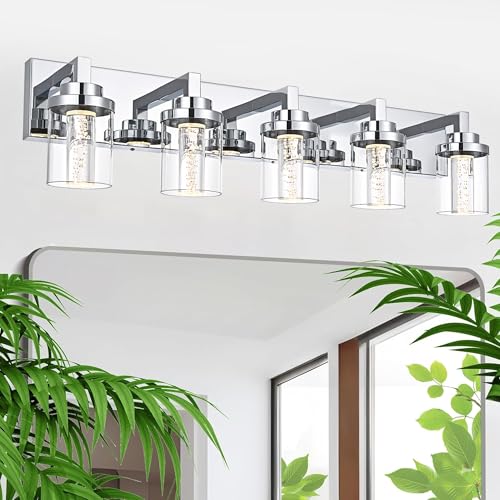 31 Inch LED Vanity Light Bar Chrome 5