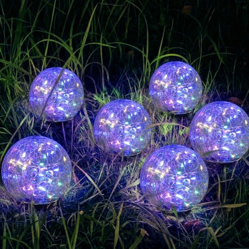 Solar Garden Lights Outdoor Waterproof (6 Count)