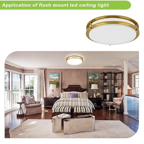 10 inch Flush Mount LED Ceiling Light Fixture