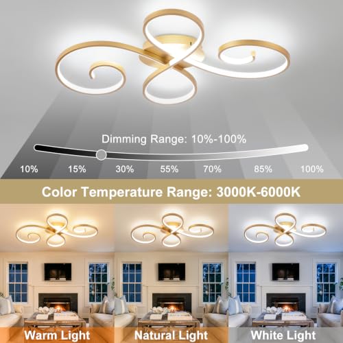 62W Modern LED Ceiling Light