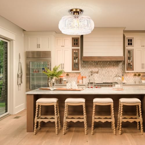 12 Inch Semi Flush Mount Ceiling Light Fixture